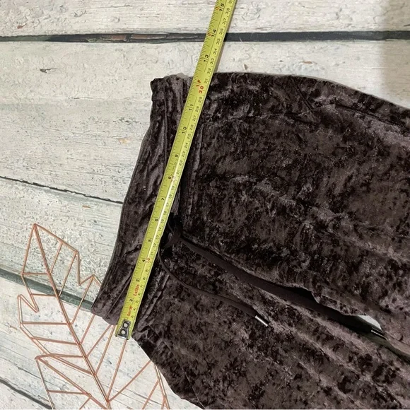 Lululemon 2 ready to crush velvet joggers French press chocolate brown lounge - Picture 7 of 12